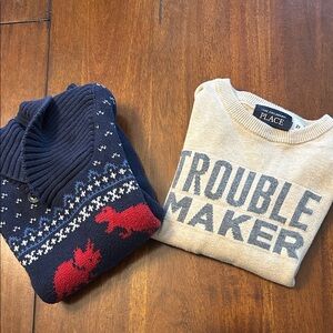 The Children's Place Bot Sweater Set